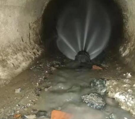 克井镇市政管道清淤