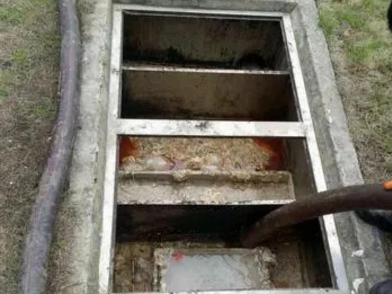 克井镇隔油池清理