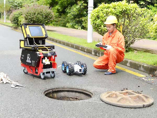 克井镇管道机器人检测
