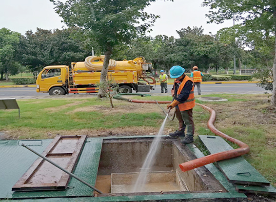 克井镇化油池清理