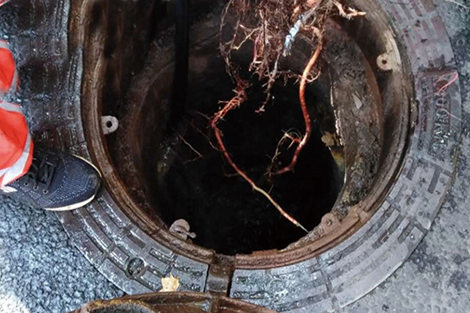 克井镇管道预处理